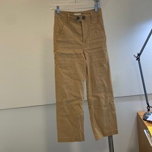 Maeve/anthropologie camel pants, size 0